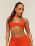 Gymshark Lift Seamless 2.0 Sports Bra — Bold Orange — 1