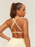 Gymshark Lift Seamless 2.0 Sports Bra — Butter Yellow — 2