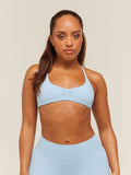 Gymshark Lift Seamless 2.0 Sports Bra — Chilled Blue — 1