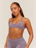 Gymshark Lift Seamless 2.0 Sports Bra — Dusk Purple — 4