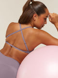 Gymshark Lift Seamless 2.0 Sports Bra — Dusk Purple — 7