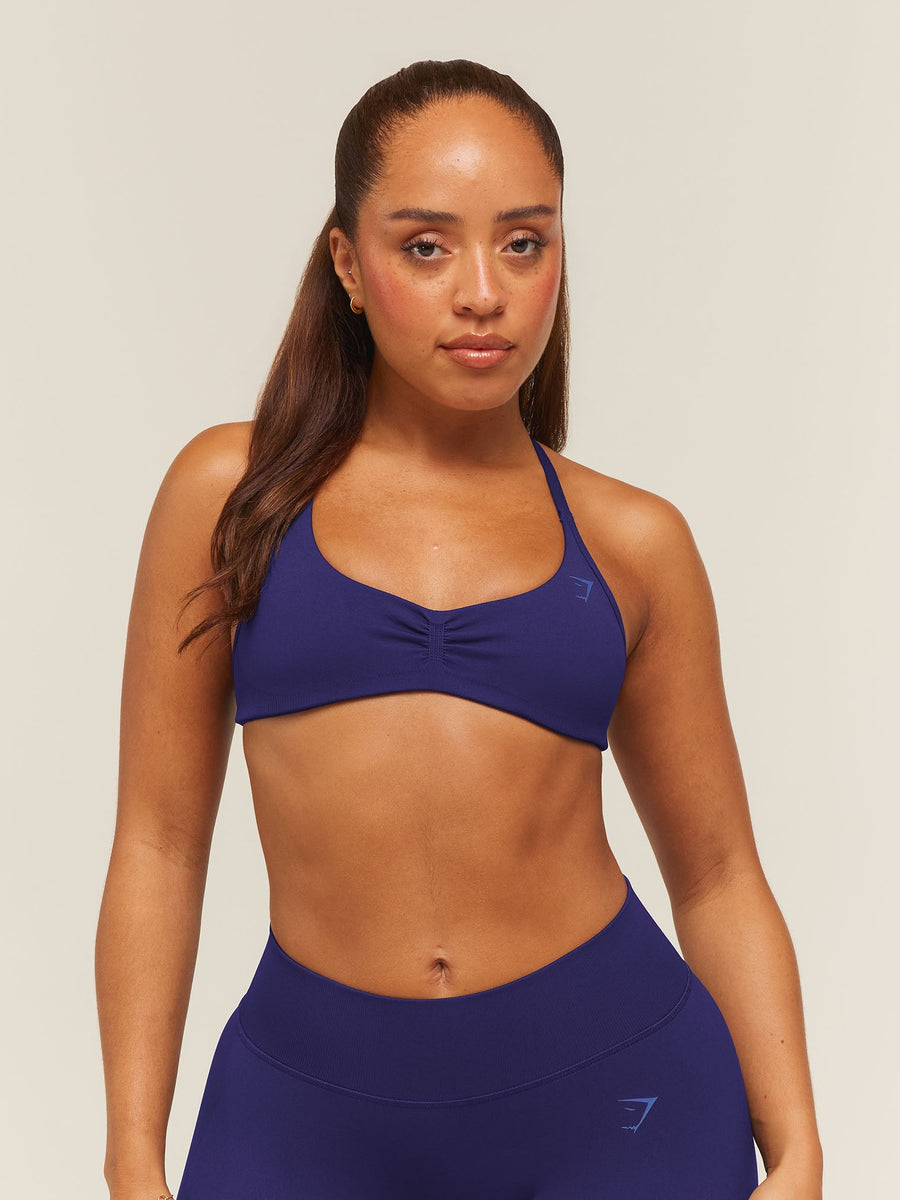 Gymshark Lift Seamless 2.0 Sports Bra — Indigo Purple — 1