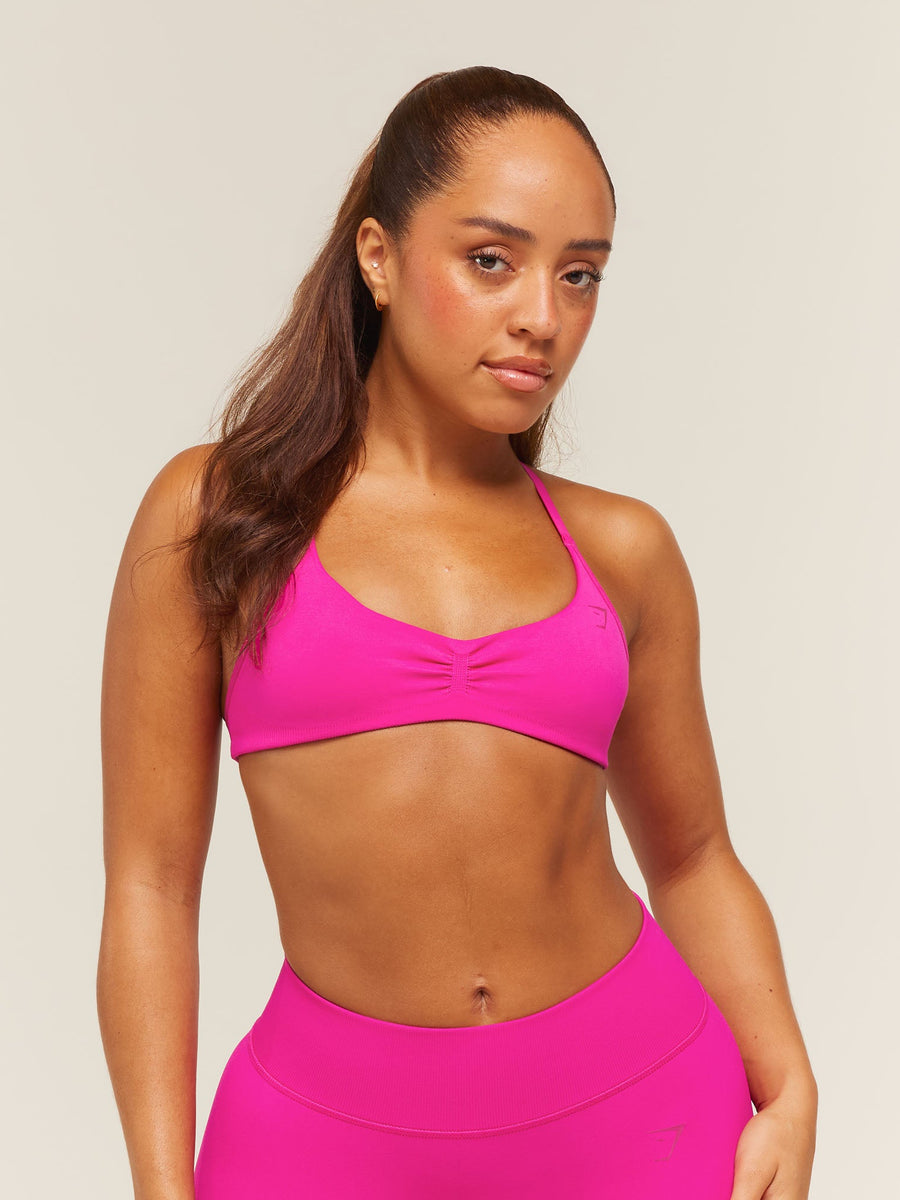 Gymshark Lift Seamless 2.0 Sports Bra — Super-Set Pink — 1