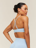 Gymshark Lift Seamless Sports Bra — Chilled Blue — 4