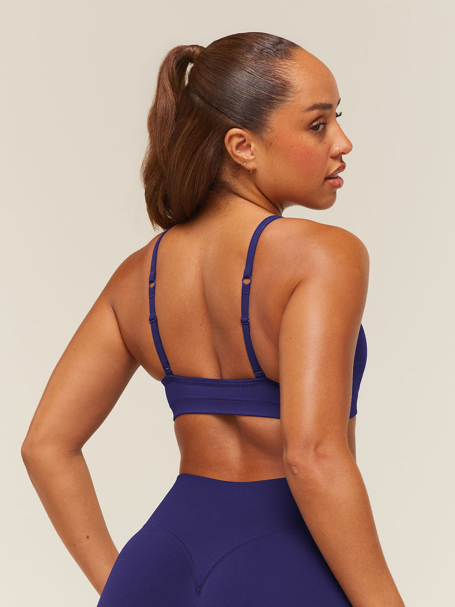 Gymshark Lift Seamless Sports Bra — Indigo Purple — 2