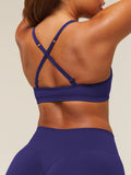 Gymshark Lift Seamless Sports Bra — Indigo Purple — 5