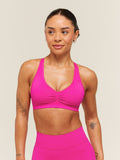 Gymshark Lift Seamless Sports Bra — Super-Set Pink — 1