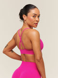 Gymshark Lift Seamless Sports Bra — Super-Set Pink — 2