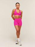 Gymshark Lift Seamless Sports Bra — Super-Set Pink — 8