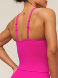 Gymshark Lift Seamless Tank with Shelf — Super-Set Pink — 6