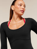 Gymshark Lifting Dipped Waistband All-In-One — Black — 7