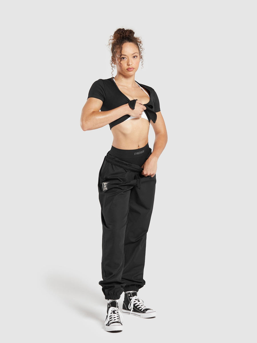 Gymshark Lifting Pump Pants — Black — 4