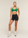 Gymshark Light Support Minimal Halterneck Bra — Track Green — 4