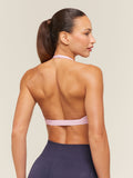 Gymshark Light Support Minimal Halterneck Bra — Haze Pink — 2