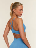 Gymshark Everyday Seamless Racerback Sports Bra — Zone Blue — 2
