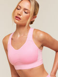 Gymshark Lightweight High Support Sports Bra — Poise Pink — 6
