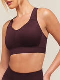 Gymshark Lightweight High Support Sports Bra — Cherry Purple — 6