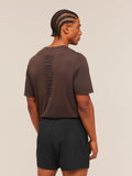 Gymshark Lightweight Seamless T-Shirt — Espresso Brown/Marl — 2