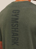 Gymshark Lightweight Seamless T-Shirt — Strength Green/Marl — 5