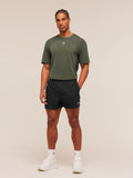 Gymshark Lightweight Seamless T-Shirt — Strength Green/Marl — 4