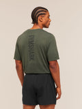 Gymshark Lightweight Seamless T-Shirt — Strength Green/Marl — 2