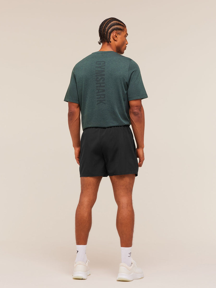 Gymshark Lightweight Seamless T-Shirt — Tactical Teal/Marl — 7