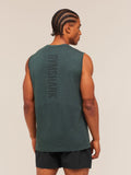 Gymshark Lightweight Seamless Tank — Tactical Teal/Marl — 7