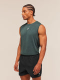 Gymshark Lightweight Seamless Tank — Tactical Teal/Marl — 3