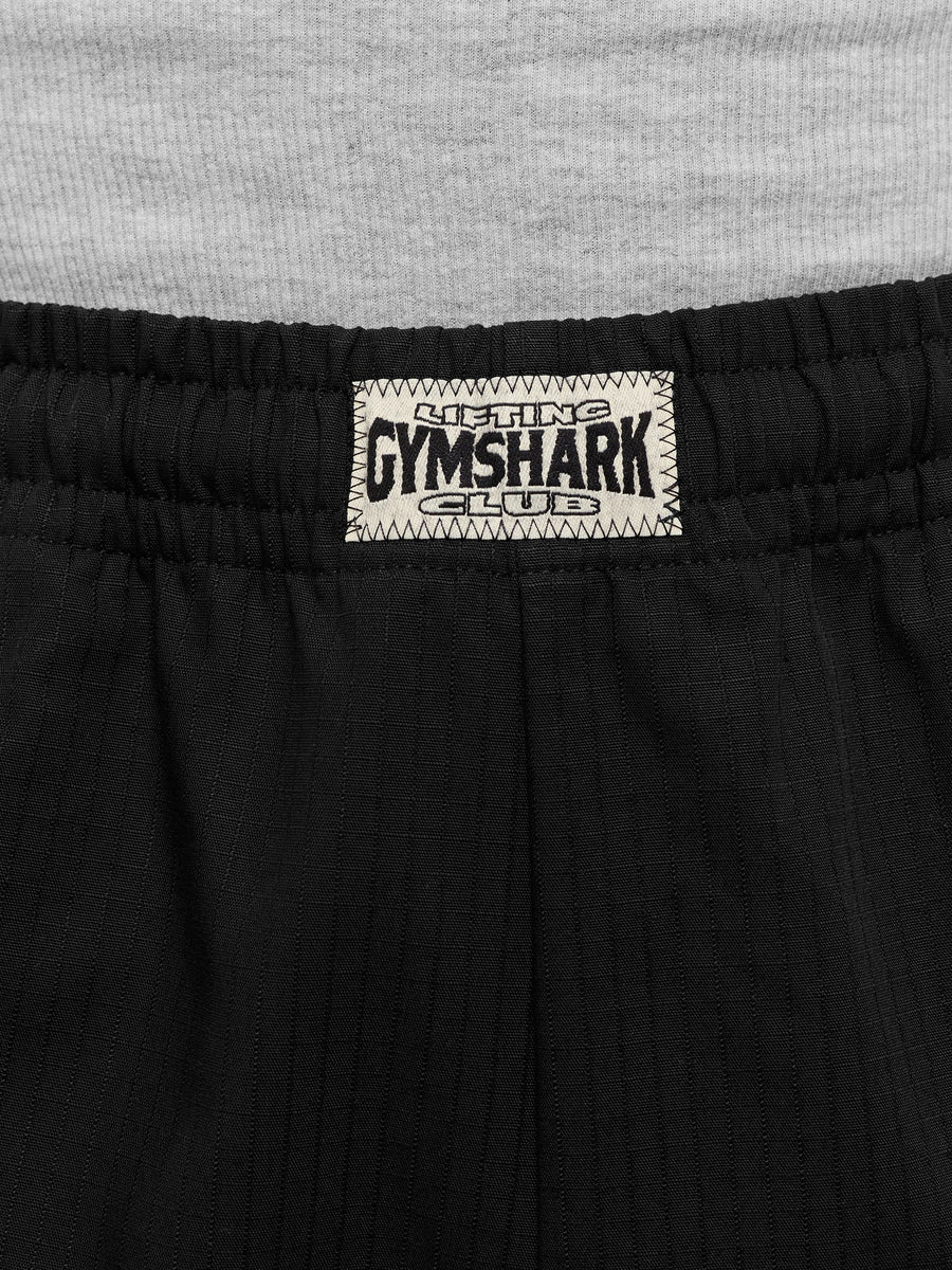 Gymshark Longline Pumper Shorts — Black — 7
