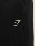 Gymshark Longline Pumper Shorts — Black — 8