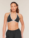 Gymshark Micro Logo Clasp Minimal Bra — Black — 2