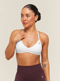 Gymshark Minimal Sports Bra 2.0 — White — 1