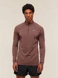 Gymshark Performance 1/4 Zip — Espresso Brown — 5