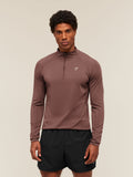 Gymshark Performance 1/4 Zip — Espresso Brown — 1