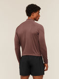 Gymshark Performance 1/4 Zip — Espresso Brown — 2