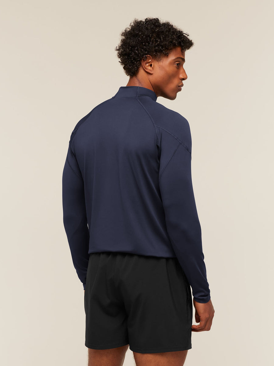 Gymshark Performance 1/4 Zip — Heavy Blue — 2