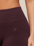 Gymshark Poise Seamless Shorts — Cherry Purple — 6