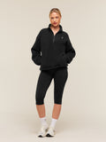 Gymshark Polar Fleece 1/4 Zip — Black — 4