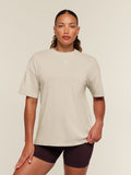 Gymshark Power Oversized T-Shirt — Chalk Beige — 2