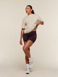 Gymshark Power Oversized T-Shirt — Chalk Beige — 4
