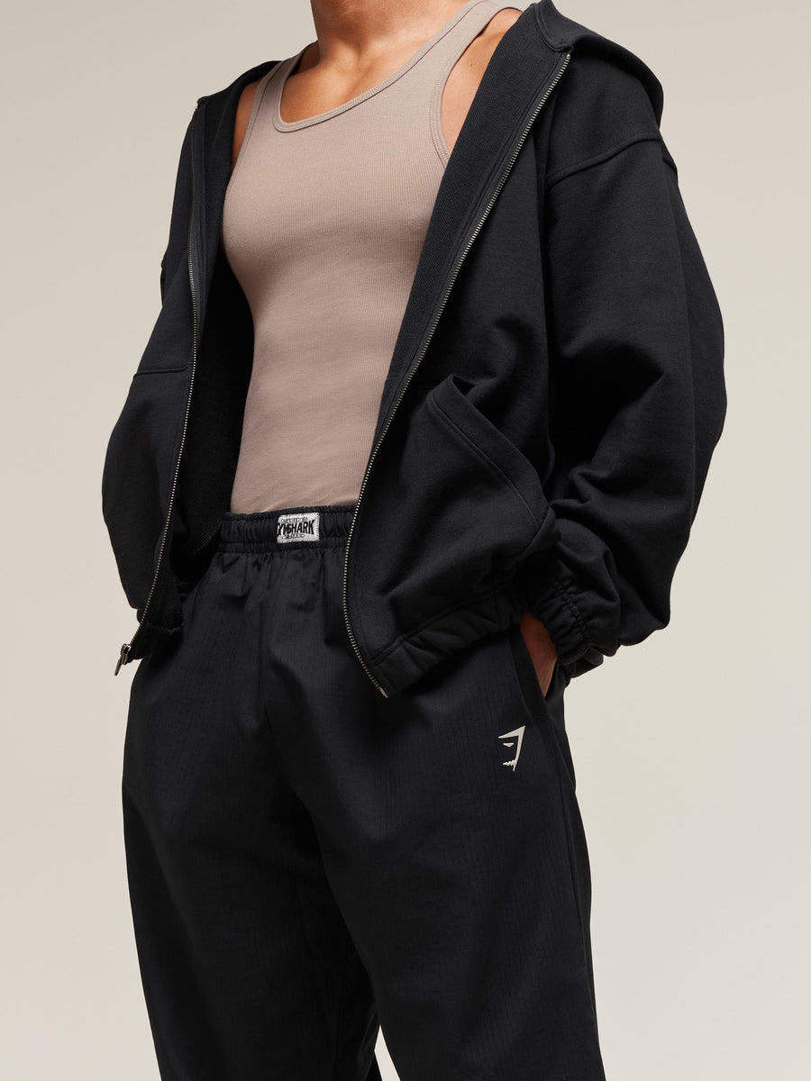 Gymshark Pumper Pants — Black — 4