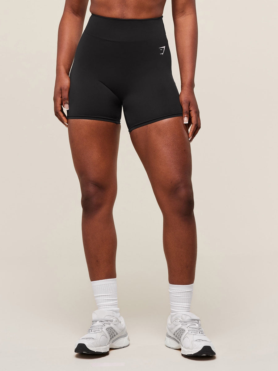 Gymshark Power Original Tight Shorts — Black — 1