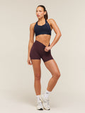 Gymshark High Support Ruched Sports Bra — Heavy Blue — 3