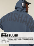Gymshark x Sam Sulek Zip Through Hoodie — Shadow Blue — 3