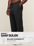Gymshark x Sam Sulek Oversized Pants — Black — 3