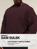 Gymshark x Sam Sulek Long Sleeve T-Shirt — Cherry Purple/Wash — 3