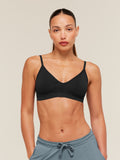 Gymshark FeatherForm™ V-Neck Bralette — Black — 1