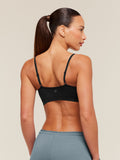 Gymshark FeatherForm™ V-Neck Bralette — Black — 2