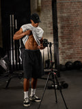 Gymshark Accent Capped Sleeve T-Shirt — Light Grey — 2