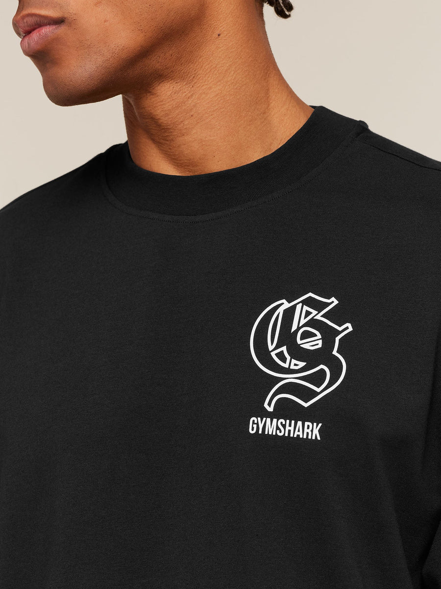 Gymshark Performance T-Shirt — Black — 5